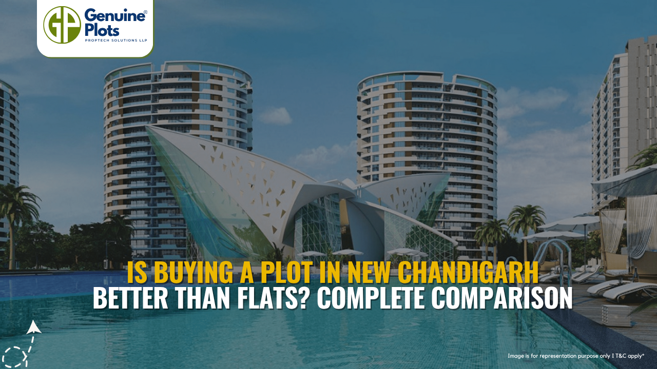 Is Buying a Plot in New Chandigarh Better Than Flats? Complete Comparison