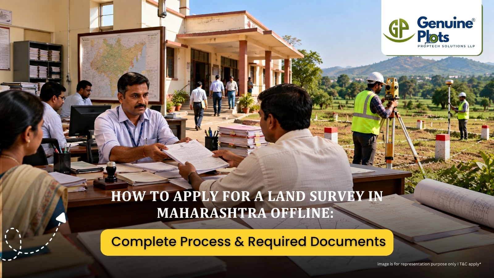 How to Apply for a Land Survey in Maharashtra Offline: Complete Process & Required Documents