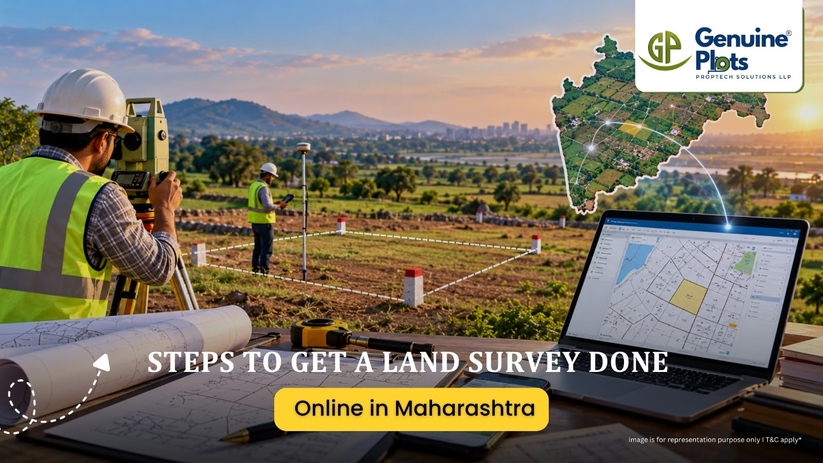 Steps to Get a Land Survey Done Online in Maharashtra