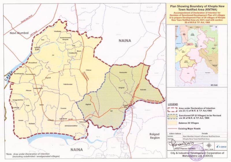 CIDCO Khopta Township Plots for sale Khopta Township, Pen, Raigad, Maharashtra , Raigad Residential NA Plotting Project