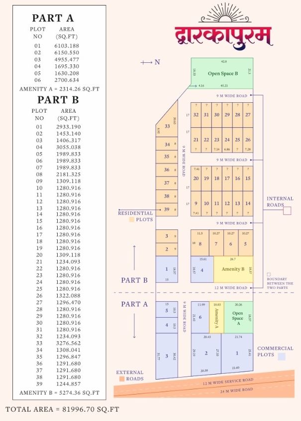Dwarkapuram Plots for sale Bhalgaon, Chhatrapati Sambhajinagar , Aurangabad Residential NA Plotting Project