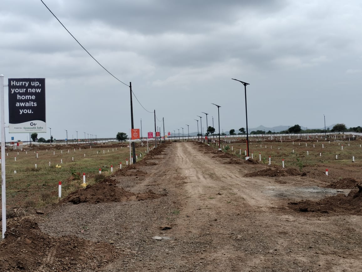 Growealth Infra Plots for sale Near New Shirdi Airport, Shirdi, Maharashtra – 423109 , Shirdi Residential NA Plotting Project