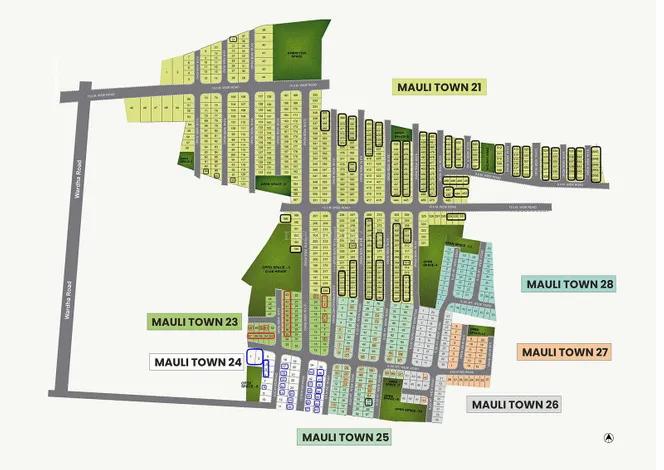 Mauli Town 27 Plots for sale Mauli Town 27, Mohgaon, Wardha Road, Nagpur, Maharashtra – 441108 , Nagpur Residential NA Plotting Project