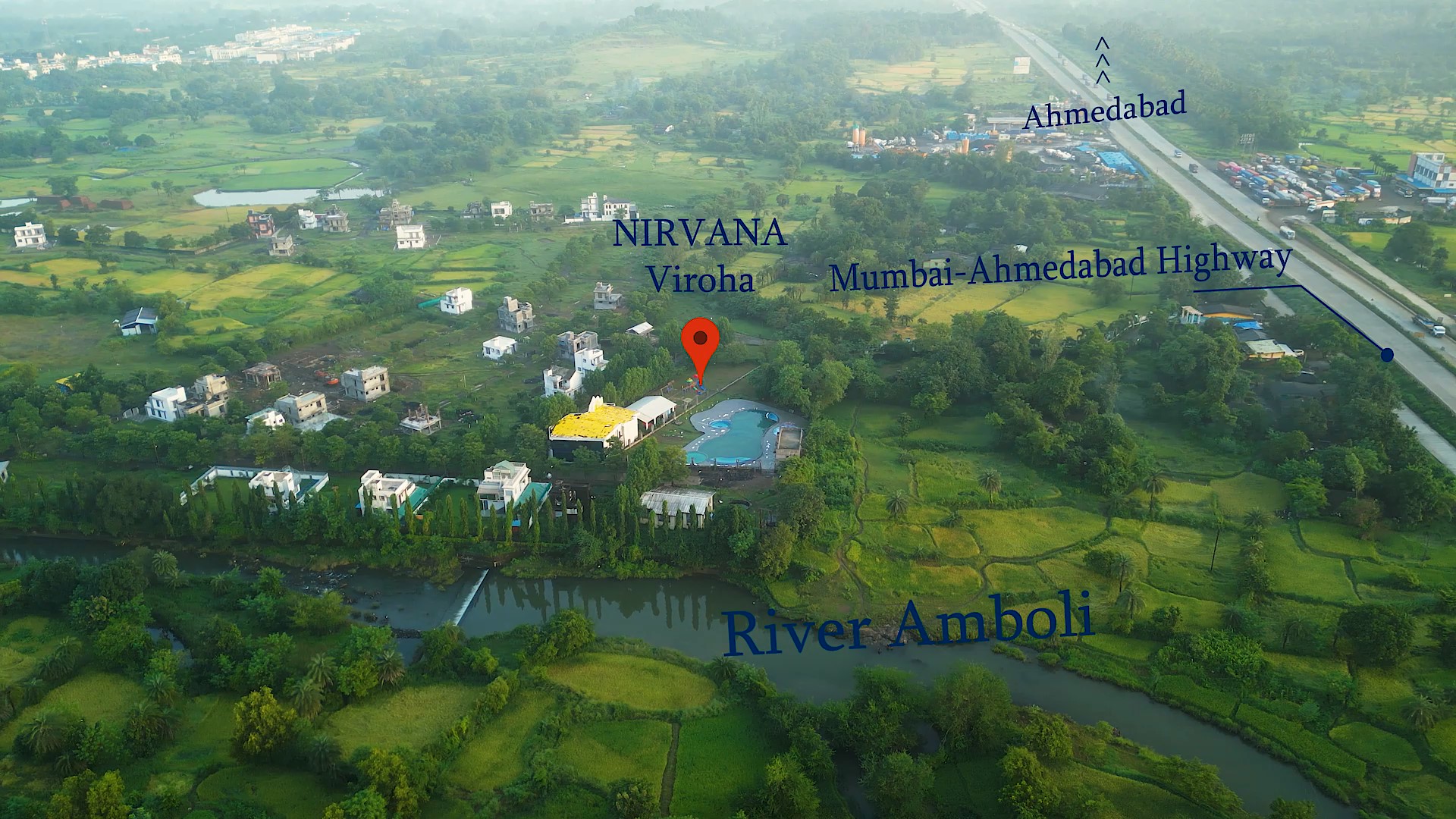 Nirvana Viroha Plots for sale Amboli, Dhundalwadi, Dahanu, Palghar, Maharashtra – 401606 , Dahanu Residential NA Plotting Project