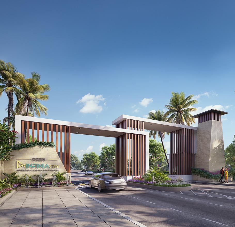 Ozen Infinia City Plots for sale Mohgaon, Wardha Road, Nagpur , Nagpur Residential NA Plotting Project