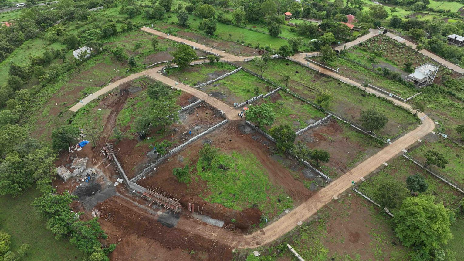 Prathamesh Vrundavan Landmark Plots for sale Khed Shivapur, Kanjale, Pune, Maharashtra, India , Pune Residential NA Plotting Project